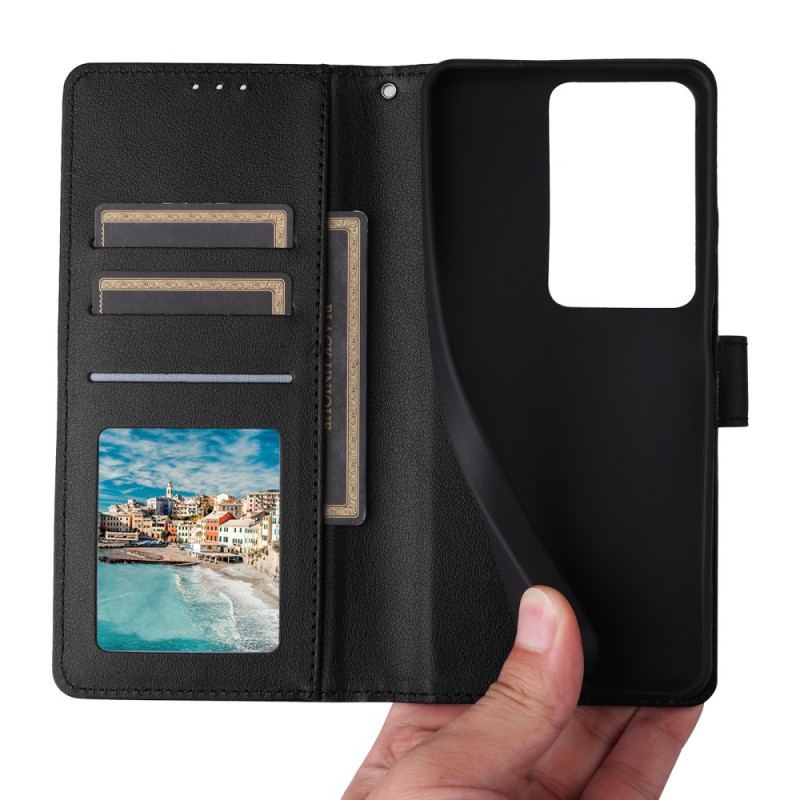 Fodral Realme 14x 5g Enfärgat Konstläder