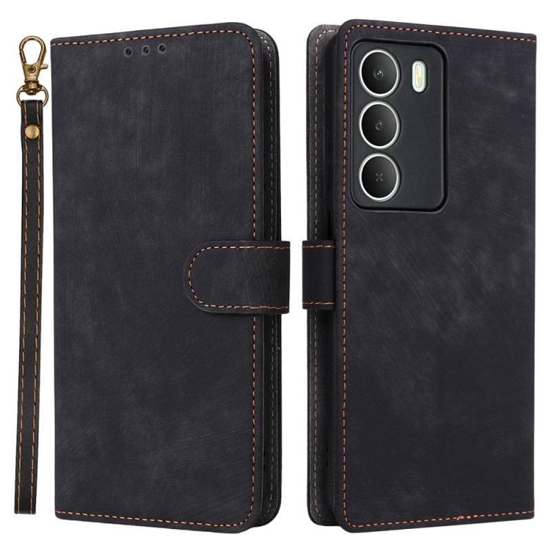 Fodral Realme 14x 5g Konstläder Med Rfid-skydd