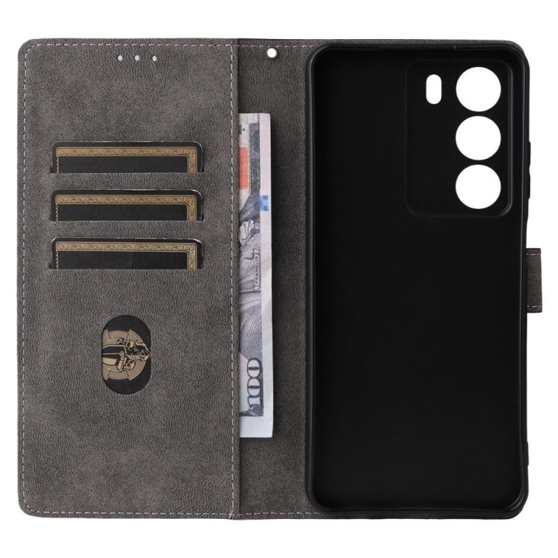 Fodral Realme 14x 5g Konstläder Med Rfid-skydd