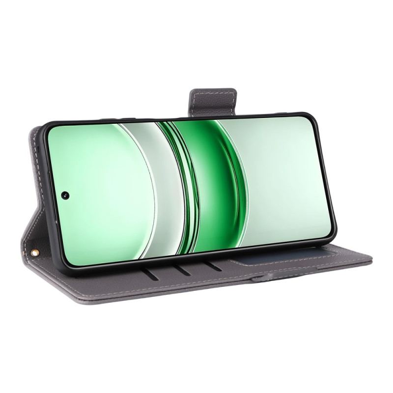 Fodral Realme 14x 5g Litchitextur Med Snodd