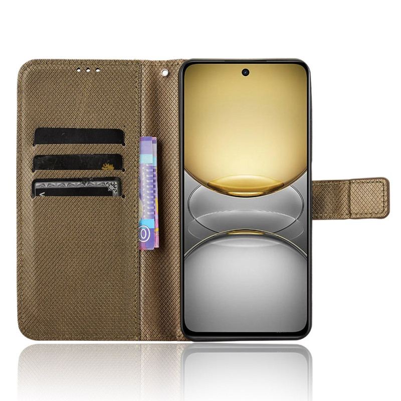 Fodral Realme 14x 5g Sömnad På Remmar