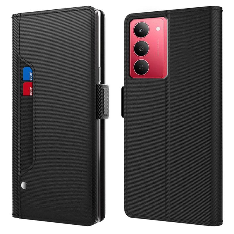 Fodral Realme 14x 5g Spegel Och Avtagbar Korthållare