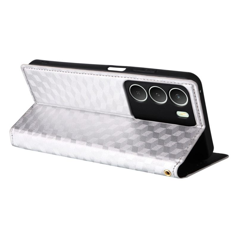 Folio-fodral För Realme 14x 5g Diamantmönster