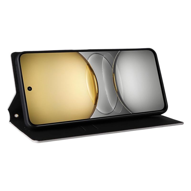 Folio-fodral För Realme 14x 5g Diamantmönster