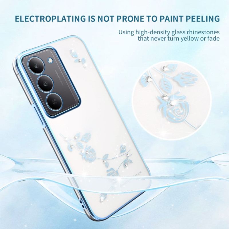 Skal Realme 14x 5g Kadem Blomsterdekorationer Och Strass