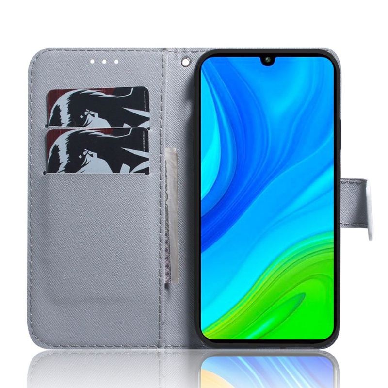 Fodral Case För Poco X4 Pro 5G Wolf Support Funktion