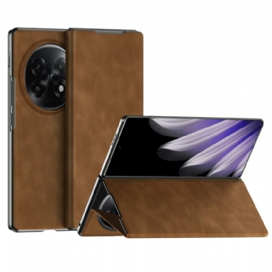 Fodral Oppo Find N5 Lädereffekt