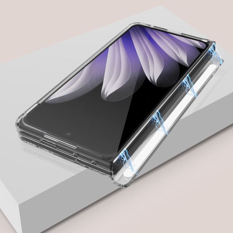 Skal Oppo Find N5 Telefonfodral Magnetisk Genomskinlig