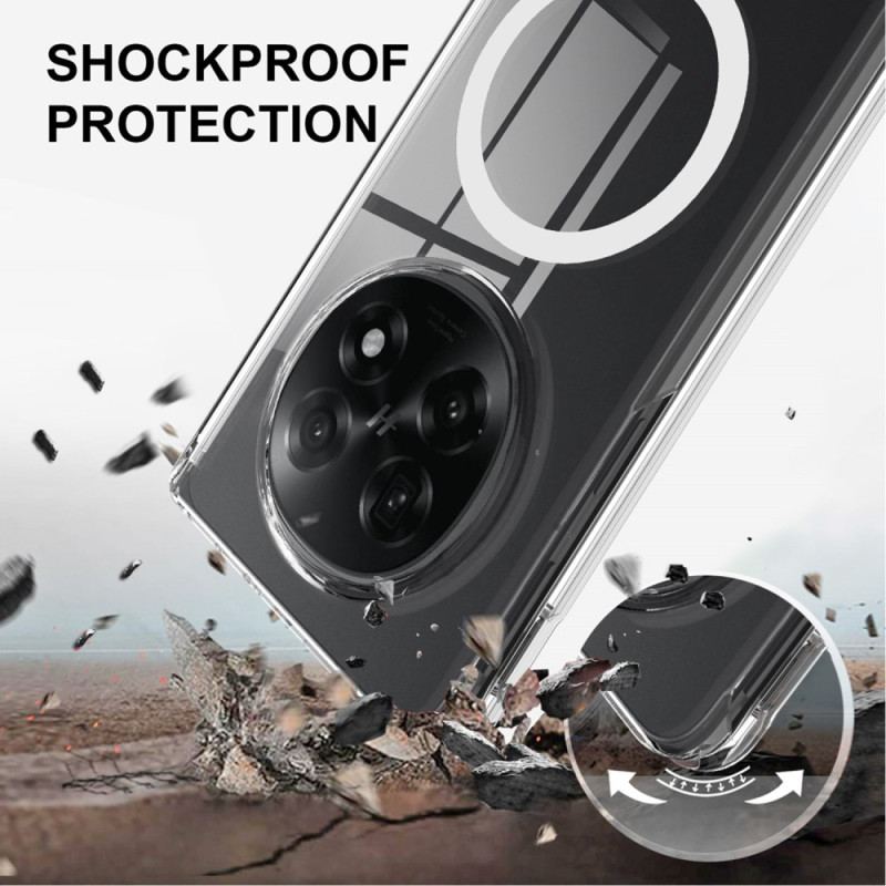 Skal Oppo Find N5 Telefonfodral Magnetisk Genomskinlig