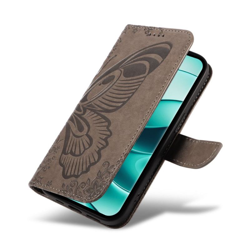 Fodral För Xiaomi Redmi Note 14 Pro Plus 5g Grafisk Fjäril