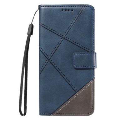 Fodral För Xiaomi Redmi Note 14 Pro Plus 5g Tvåfärgad Randig Strap-on