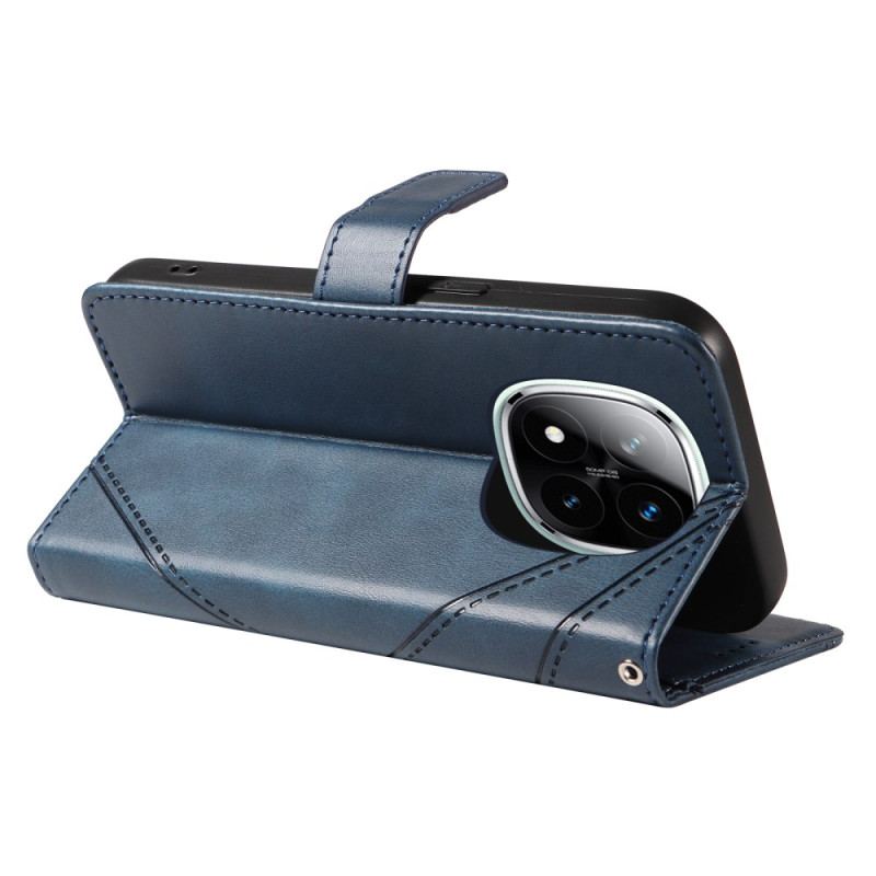 Fodral För Xiaomi Redmi Note 14 Pro Plus 5g Tvåfärgad Randig Strap-on