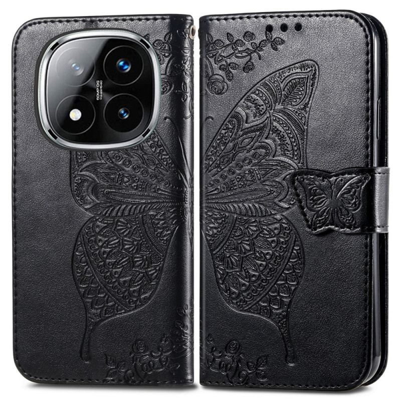 Fodral Xiaomi Redmi Note 14 Pro Plus 5g Barockfjäril