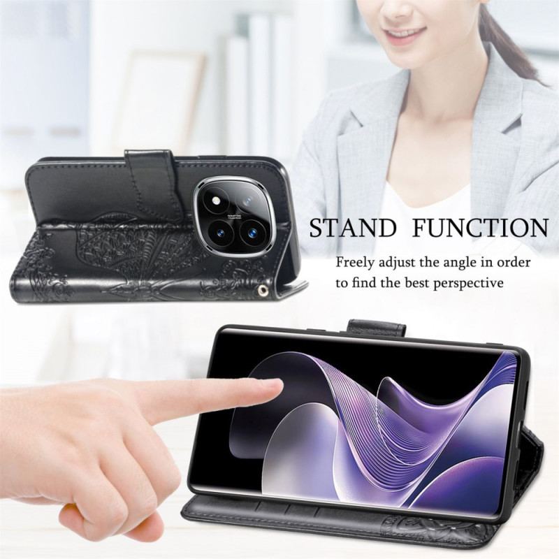 Fodral Xiaomi Redmi Note 14 Pro Plus 5g Barockfjäril