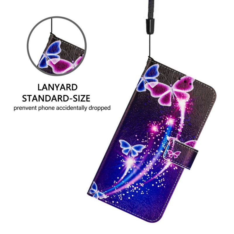 Fodral Xiaomi Redmi Note 14 Pro Plus 5g Festligt Fjärilsmönster