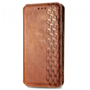 Folio-fodral Xiaomi Redmi Note 14 Pro Plus 5g Fris Med Mockaeffekt