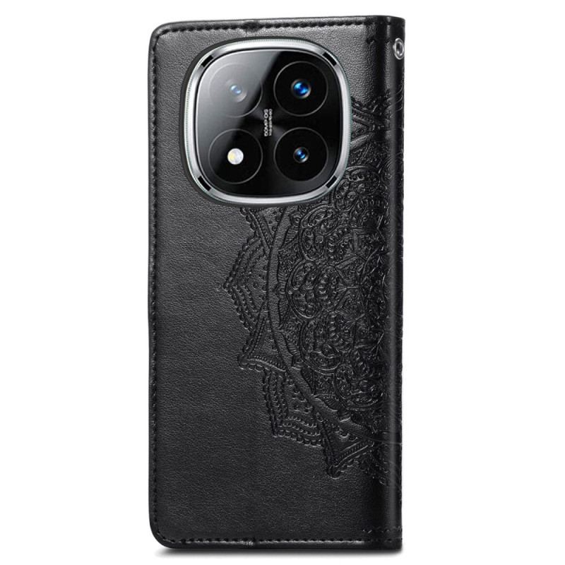 Läderfodral Xiaomi Redmi Note 14 Pro Plus 5g Telefonfodral Barockmandala