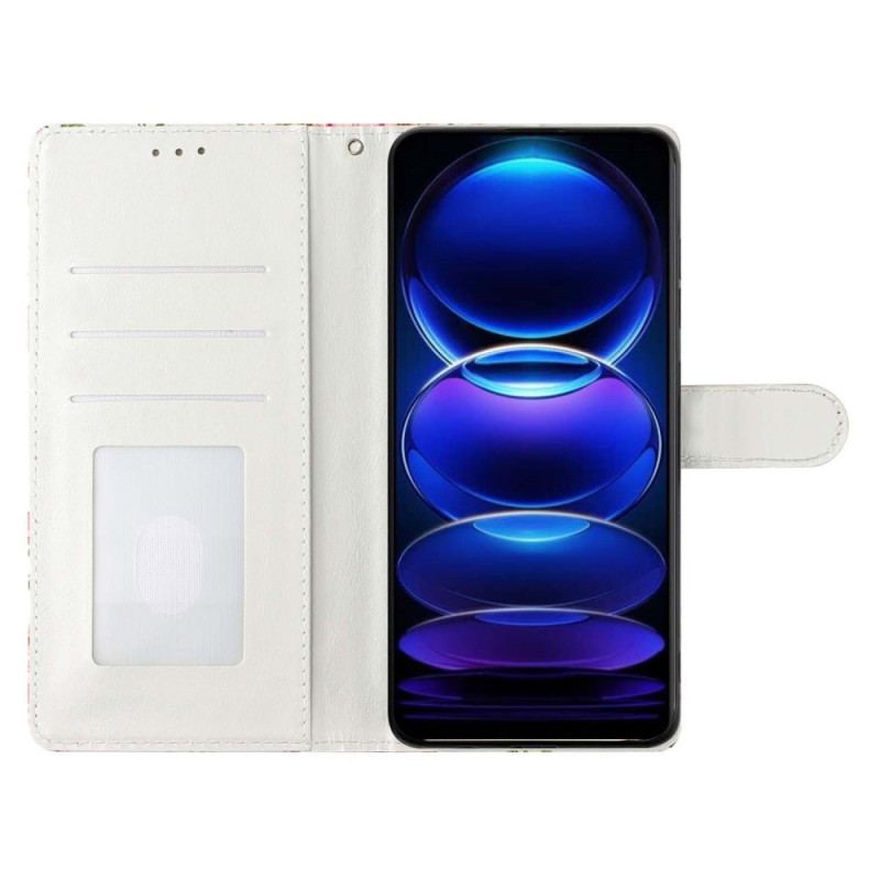 Läderfodral Xiaomi Redmi Note 14 Pro Plus 5g Telefonfodral Uggla 3d