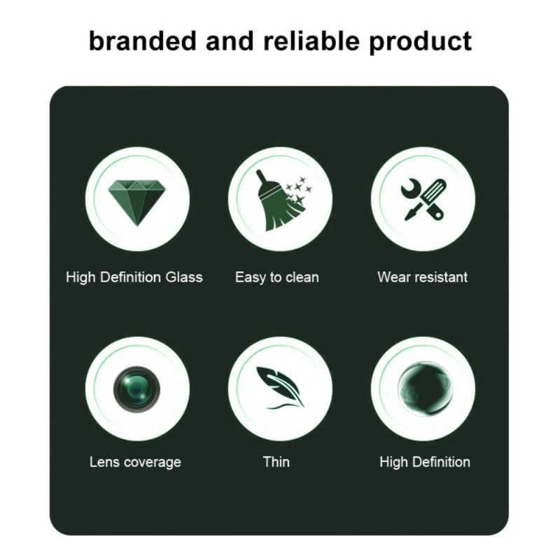 Linsskydd I Härdat Glas För Xiaomi Redmi Note 14 Pro Plus 5g