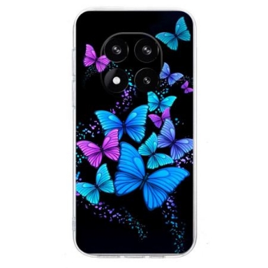 Skal För Xiaomi Redmi Note 14 Pro Plus 5g Färgglada Fjärilar