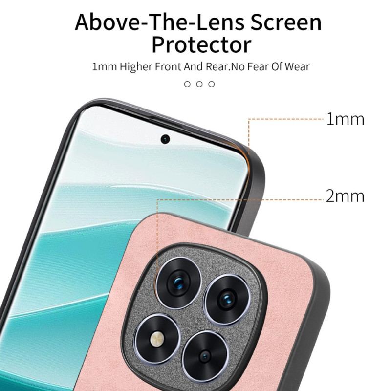 Skal För Xiaomi Redmi Note 14 Pro Plus 5g Magsafe-kompatibel Lädereffekt