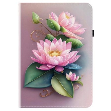 Case Samsung Galaxy Tab S10 Fe Plus Telefonfodral Lotusblomma
