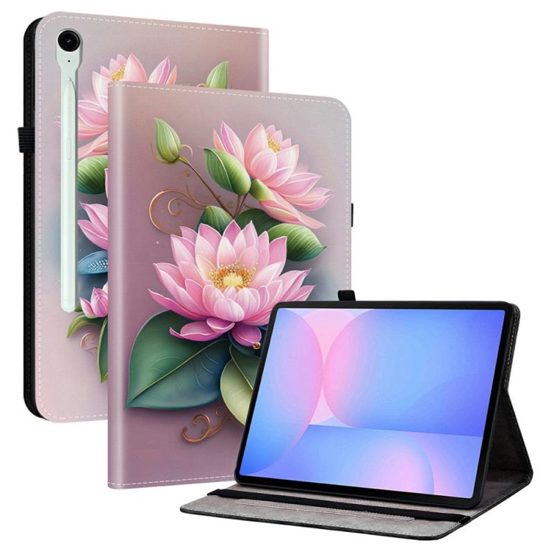 Case Samsung Galaxy Tab S10 Fe Plus Telefonfodral Lotusblomma