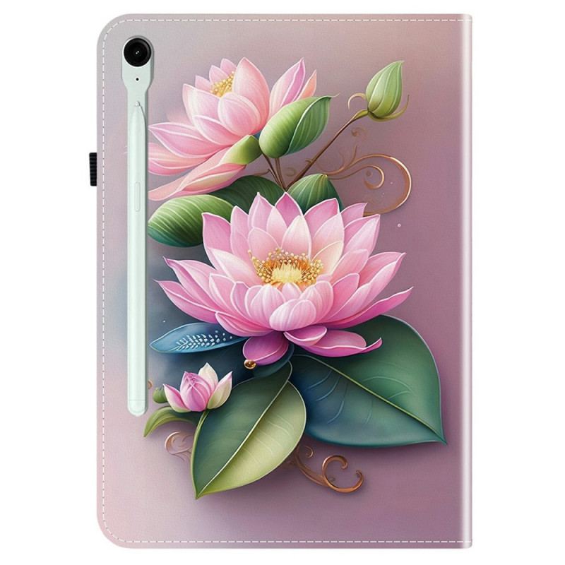 Case Samsung Galaxy Tab S10 Fe Plus Telefonfodral Lotusblomma