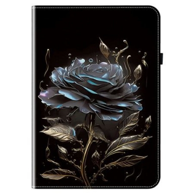 Fodral Samsung Galaxy Tab S10 Fe Plus Elegant Svart Rosskydd