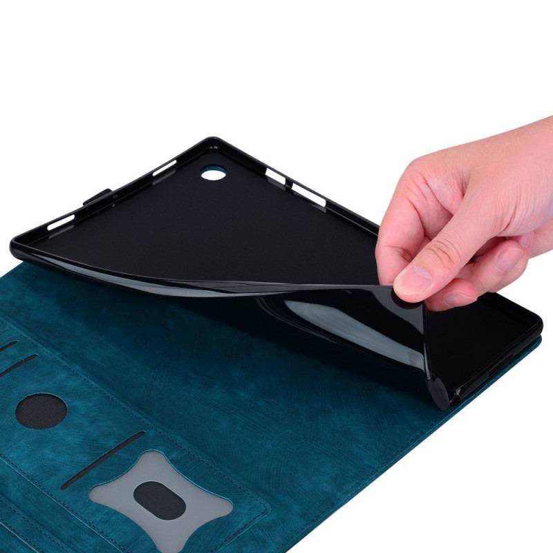 Fodral Samsung Galaxy Tab S10 Fe Plus Kattmotiv