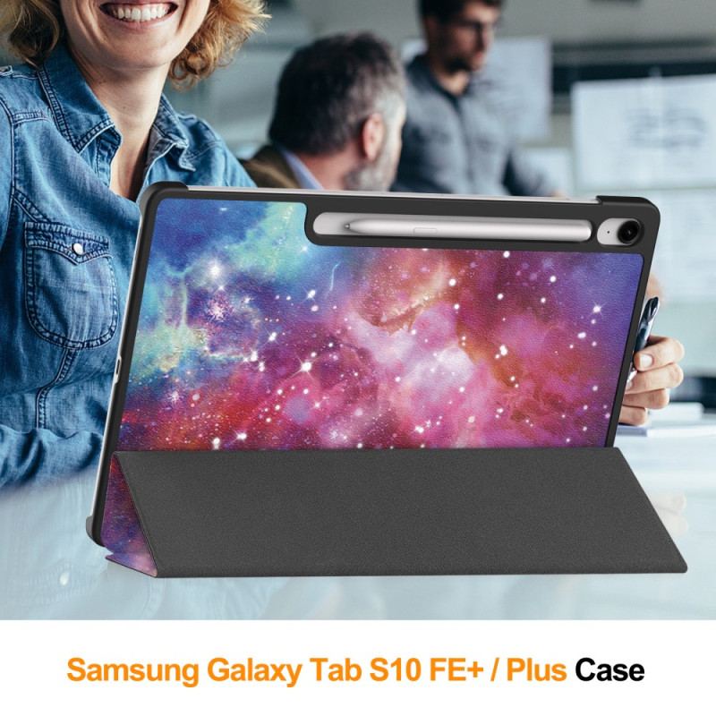 Samsung Galaxy Tab S10 Fe Plus Galaxmönster