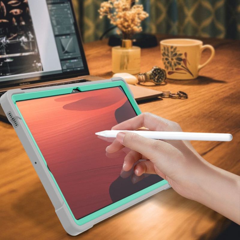 Skal Samsung Galaxy Tab S10 Fe Plus Telefonfodral Hopfällbart Stativ