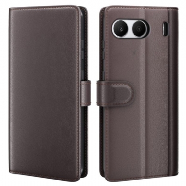 Fodral Oneplus Nord 4 Äkta Läder