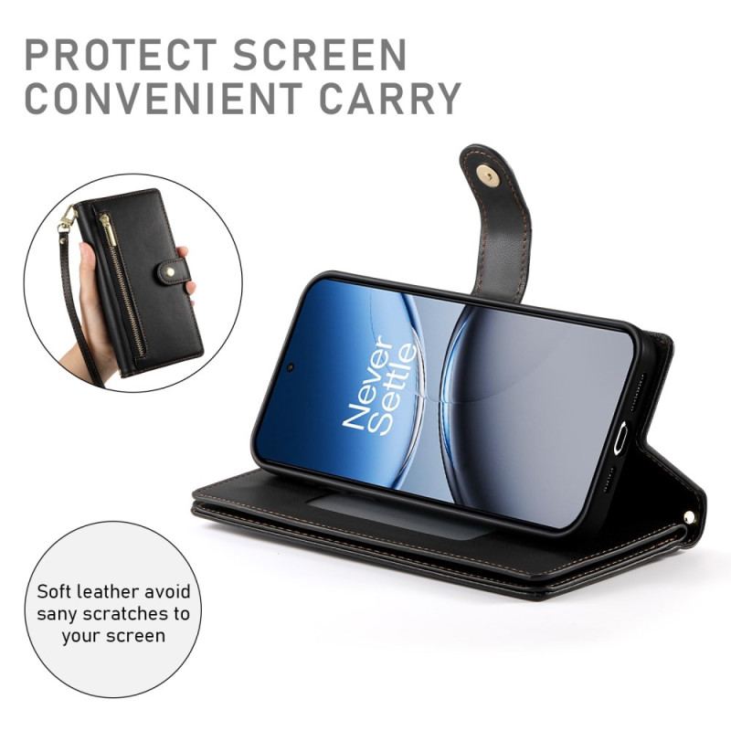 Fodral Oneplus Nord 4 Plånbok Med Rem Och Axelrem