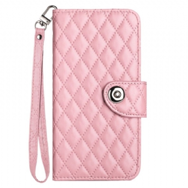 Fodral Oneplus Nord 4 Quiltad 7 Kortfack