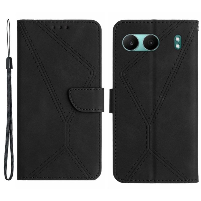 Fodral Oneplus Nord 4 Ränder Och Dragrem