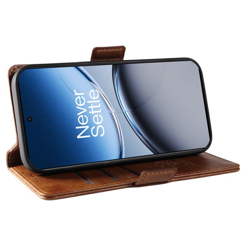 Folio-fodral Oneplus Nord 4 Telefonfodral Yikatu Litchikonstläder