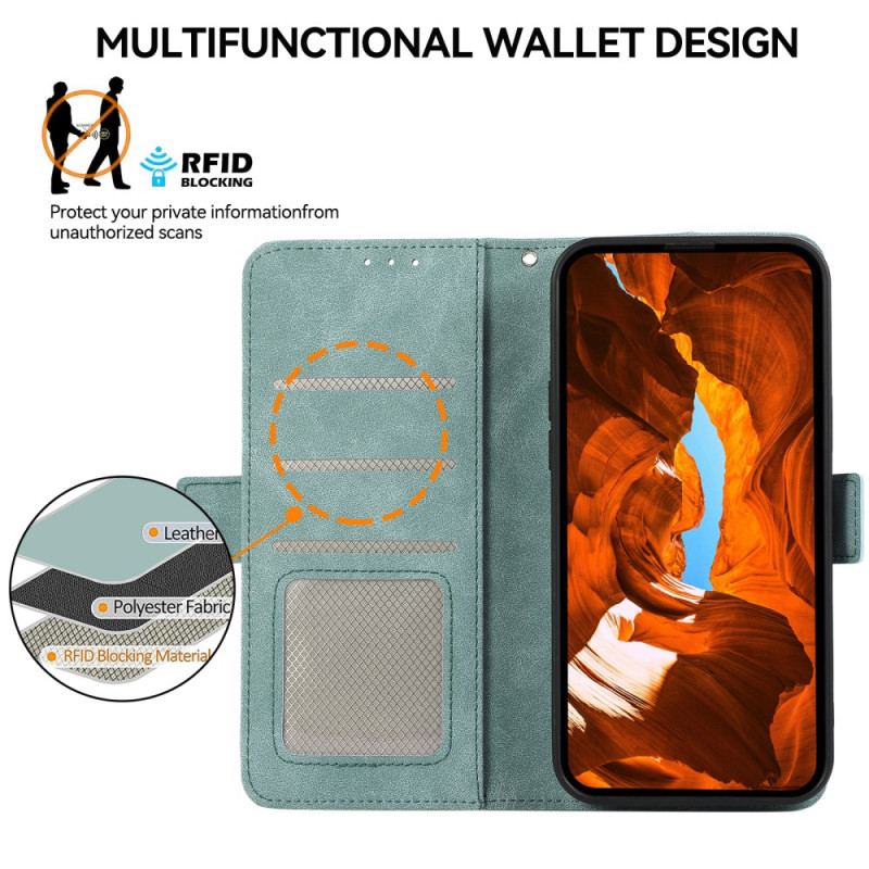 Läderfodral Oneplus Nord 4 Telefonfodral Abeel Rfid-blockering