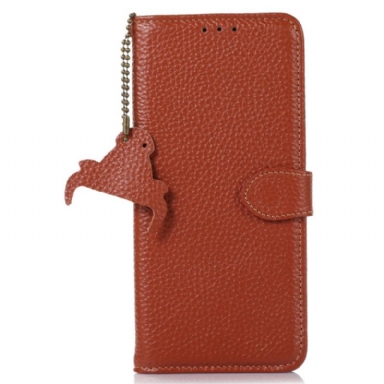 Läderfodral Oneplus Nord 4 Telefonfodral Rfid-blockering Och Litchitextur