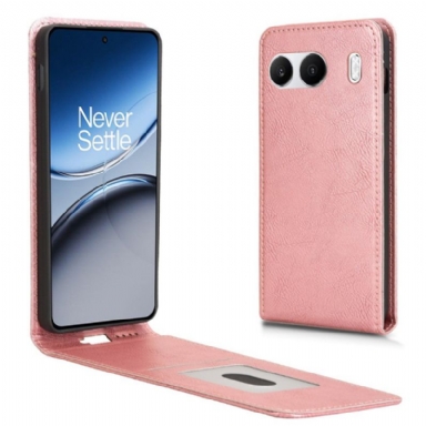 Läderskal Fodral Oneplus Nord 4 Vertikal Flik I Konstläder