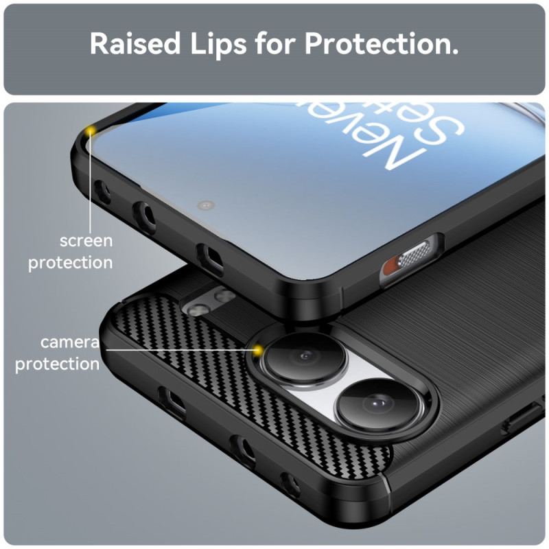 Skal Oneplus Nord 4 Borstad Kolfiber