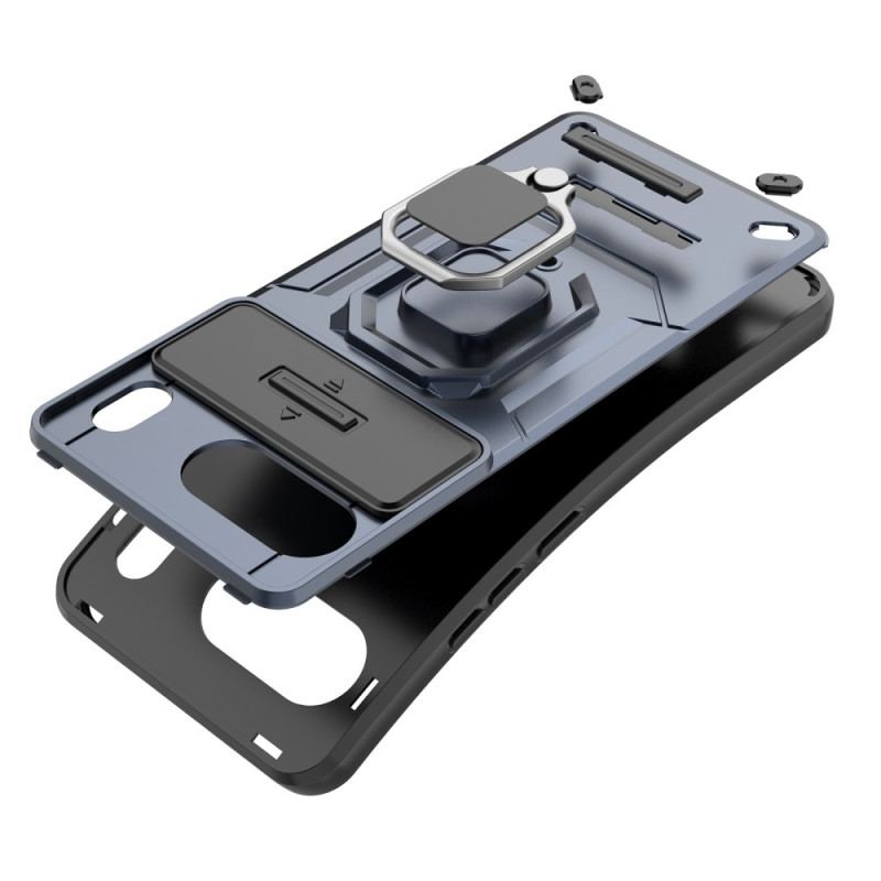 Skal Oneplus Nord 4 Slitstark Ring Med Linsskydd