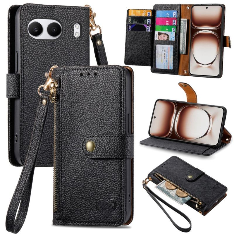 Skyddsfodral Oneplus Nord 4 Hjärtplånbok Med Rfid-blockering