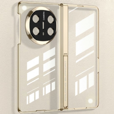 Skal Huawei Mate X6 Transparent Med Gångjärn Och Härdat Glas