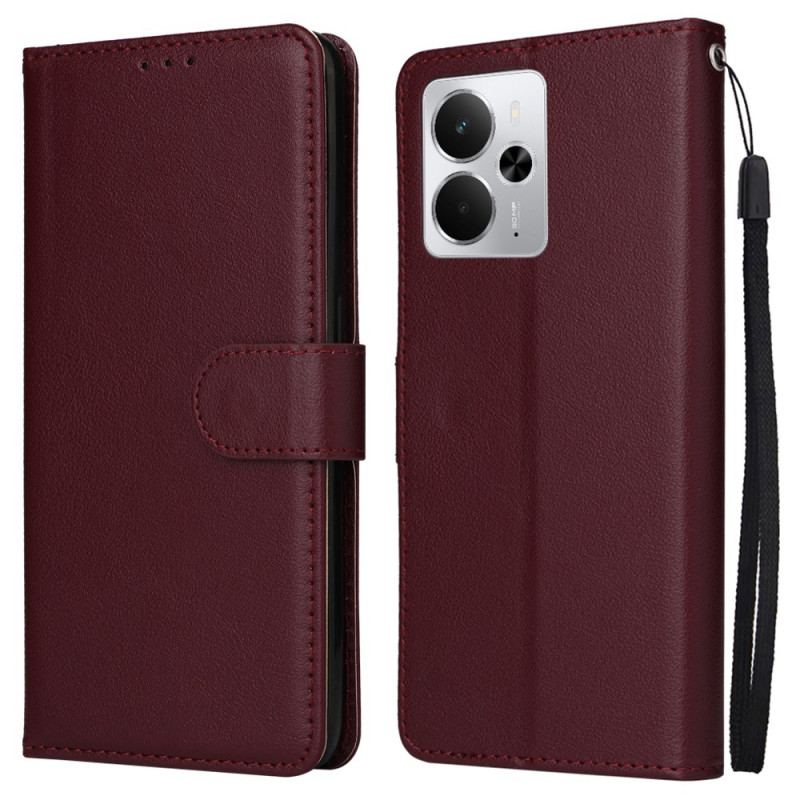 Fodral Realme 14t 5g Enfärgad Rem