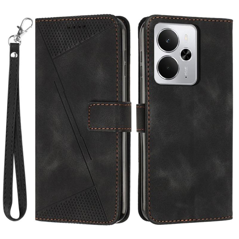 Fodral Realme 14t 5g Linjer Och Rem