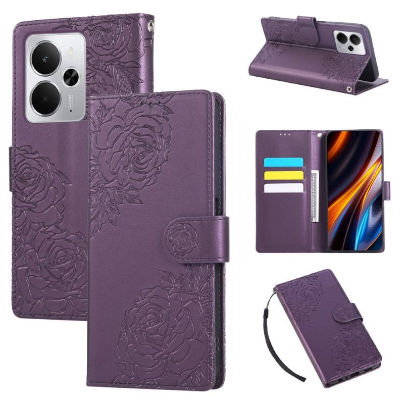 Fodral Realme 14t 5g Spetsblommor