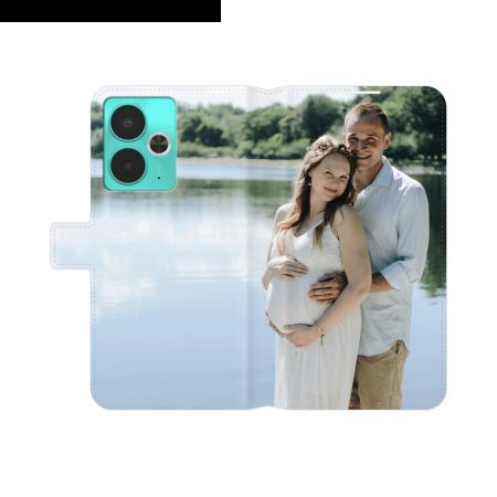 Läderskal Fodral Realme 14t 5g Original