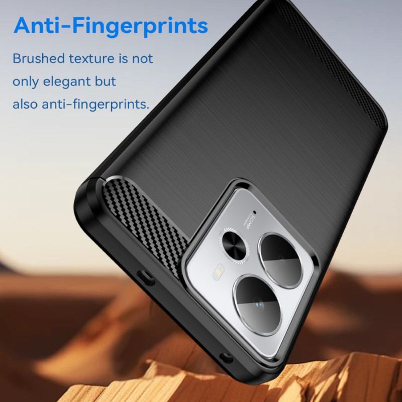 Skal Realme 14t 5g Borstad Kolfiber