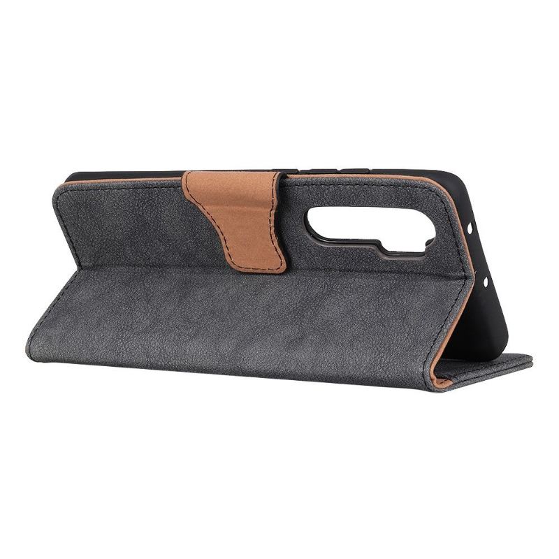 Folio-fodral För Xiaomi Mi Note 10 Lite Fallskydd Edouard Konstläder Vintage